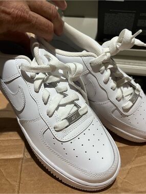 ⭐️new Nike Air Force 1 Triple White (GS) Sneakers New DH2920-111 6.5